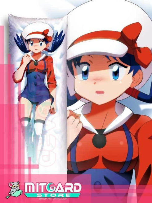 POKEMON Kris & Lyra Body pillow case Dakimakura - 3